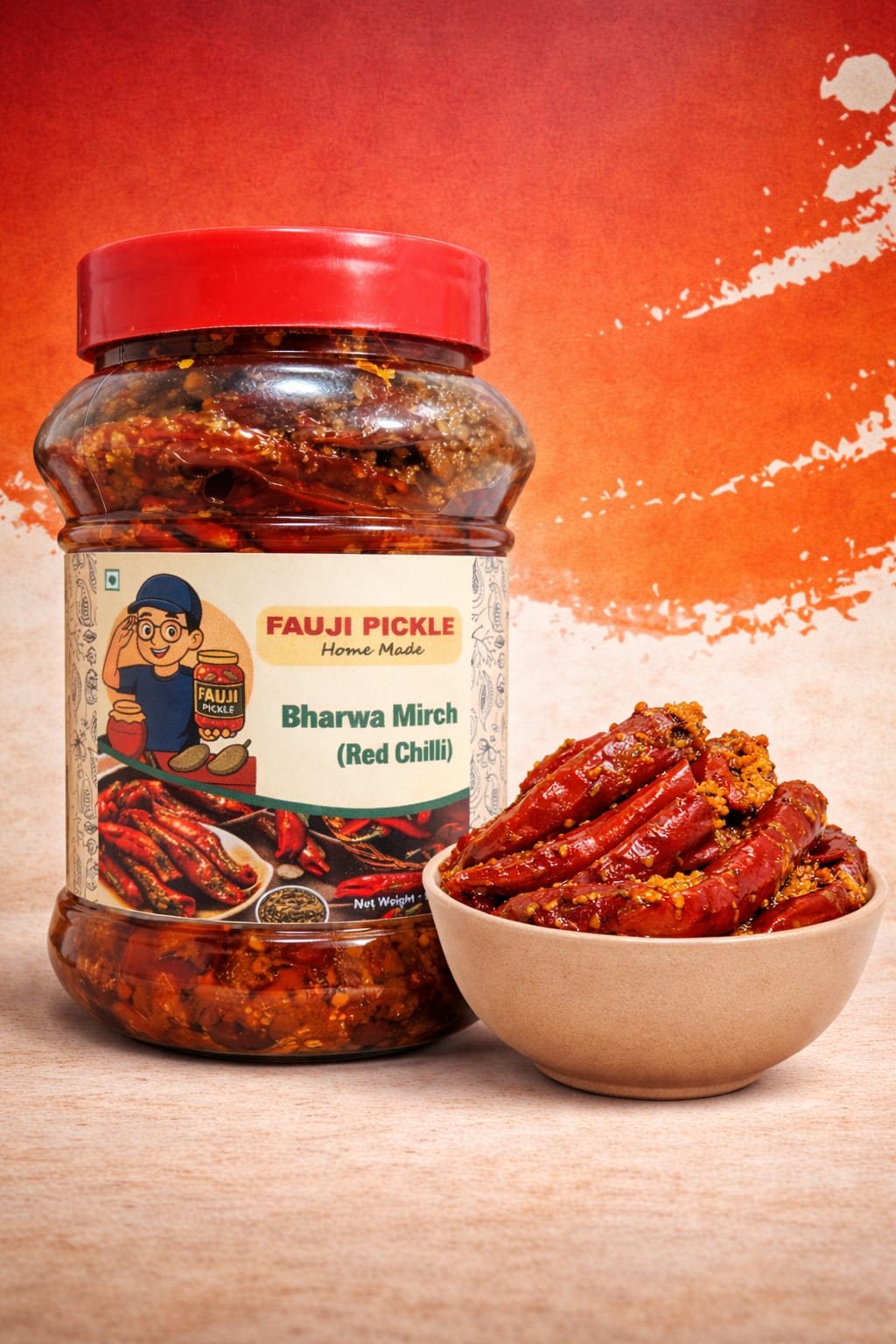 Bharwa Mirch (Red Chilli)