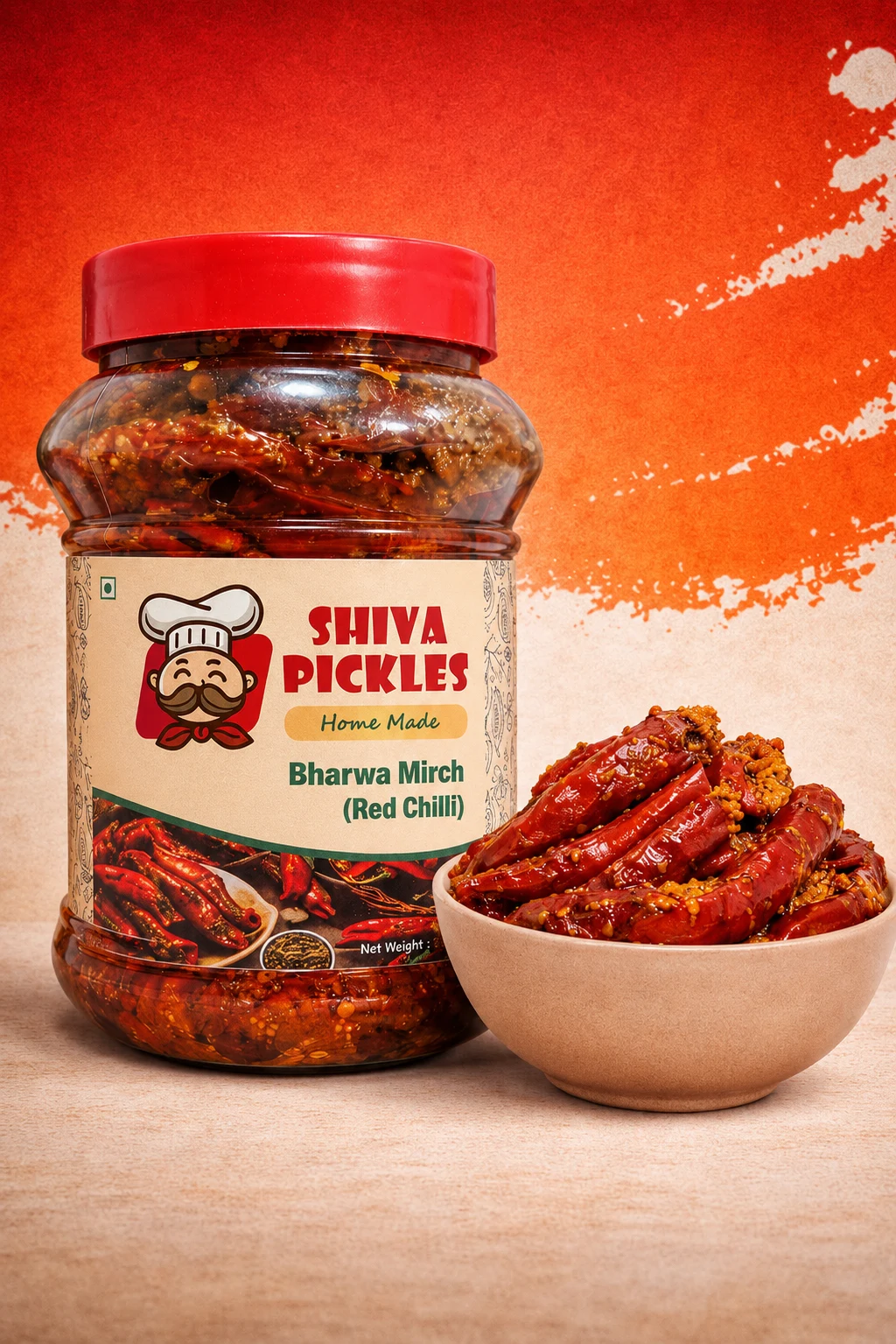 Bharwa Mirch (Red Chilli)